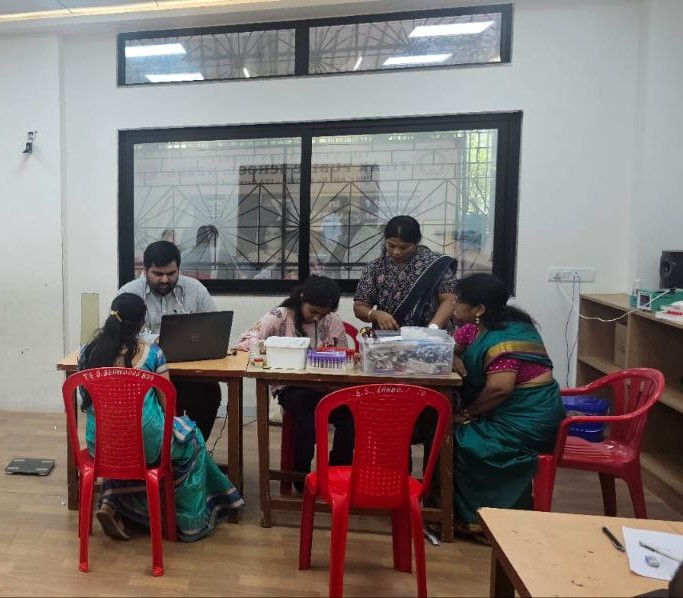 Brainline community outreach event promoting healthy lifestyle